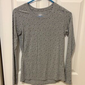 Healing hands scrub top long sleeves